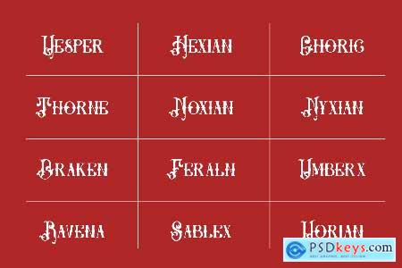 Ardent - Decorative Font