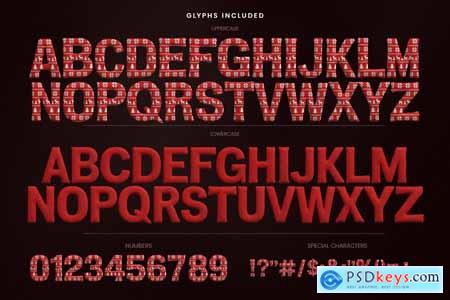 Knit - Christmas Sweater Display Font