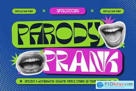 Parody Prank - Display Sans Serif