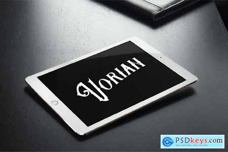 Vorian - Decorative Font