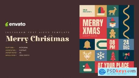 Christmas Instagram Post Portrait  Creative After Effects Video Template 60882886