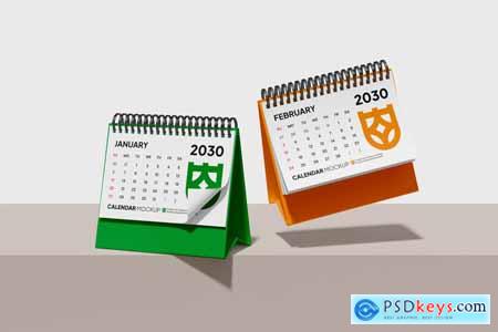 Desk Calendar Mockup