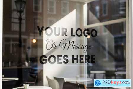 Bar Restaurant Store Front Window Mockups