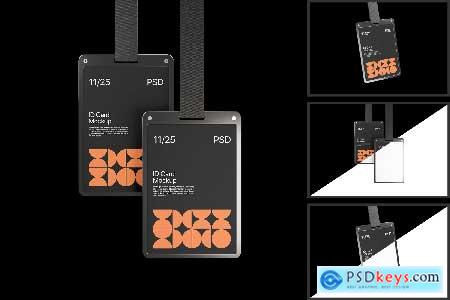 Modern Bundle ID Card Mockup