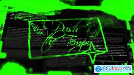 Glitch Luminescent Dynamic Intro 60911483