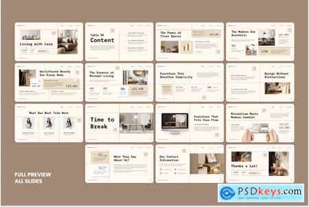 Minimal Furniture - PowerPoint Presentation