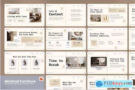 Minimal Furniture - PowerPoint Presentation