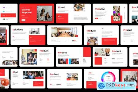 Growth - Marketing Powerpoint Presentation