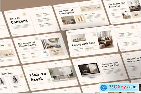 Minimal Furniture - PowerPoint Presentation