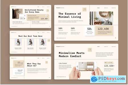 Minimal Furniture - PowerPoint Presentation